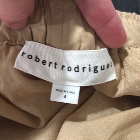 Robert Rodriguez off the shoulder lace overlay blouse size 4 - Picture 8 of 11